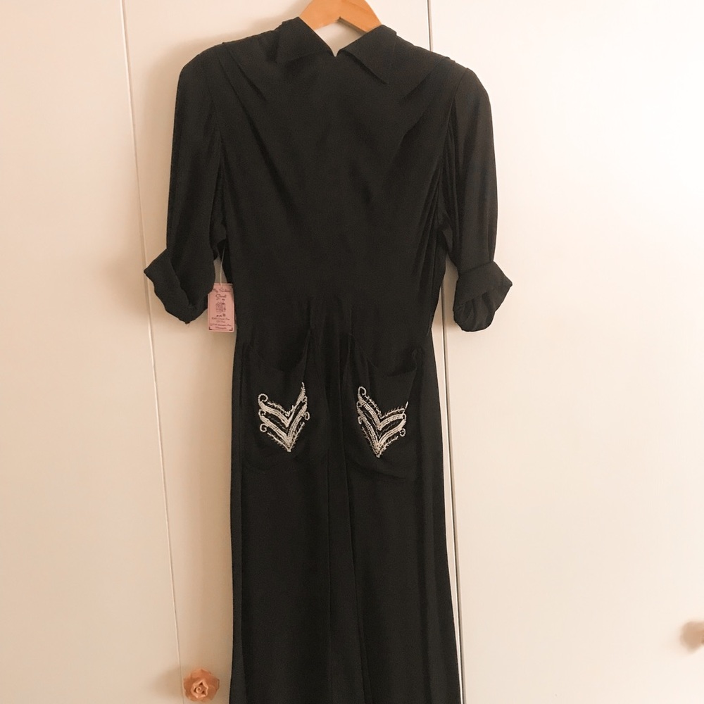 Vintage Samual Grossman Beaded Dress (with tags)